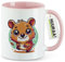 Huuraa tasse de bureau Quokka Mug Motif Cadeau Rose 330ml Quokka souvenir