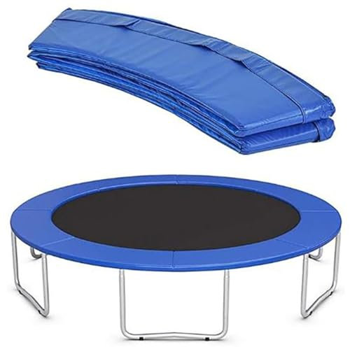 Trampolin Randabdeckung Ø 244 305 366 426 cm,Trampolin Umrandung Blau,Trampolin Ersatzteil Trampolin Randabdeckung,Sicherheitsmatte,UV-resistent,Reißfestes(10ft)