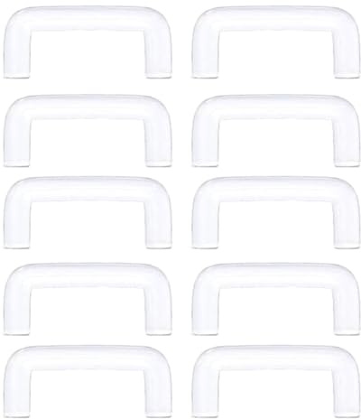 GMBYLBY 10 Pcs Transparente Septumringe Retainer U Förmige Piercing Hider Flexibler Acrylnasenring Haftungskörperschmuck