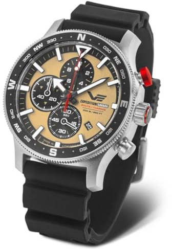 Vostok Europe Herrenuhr Chronograph Expedition Sahara Limited Edition