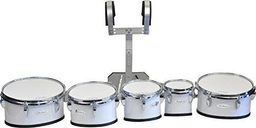 Steinbach Marching Drum Set 6 Zoll & 8 Zoll & 10 Zoll & 12 Zoll & 13 Zoll Set mit Halter