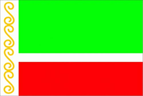 flaggenmeer® Flagge Tschetschenien 80 g/m² ca. 90 x 150 cm