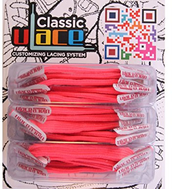 U-Lace Classic Big Pack Schnürsenkel Neon Pink