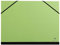 Clairefontaine 44804C Zeichenmappe (Gummizug, B4, 28 x 28 cm, ideal zur Aufbewahrung Ihrer Werke) grün