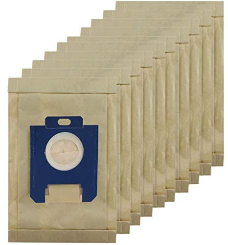 SPARES2GO Strong Dust Bags Compatible with Philips FC8023 EXPRESSION FC8021 Vacuum cleaner (Pack of 10)