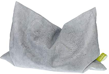 Kräuterkissen Schlafkissen Erkältung Miniblings 22x18cm grau Beton Mauern Stein