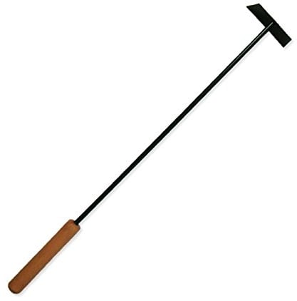 Metal Ash Scraper for Coal Open Fires Barbecue Wood Burning Stoves Poker