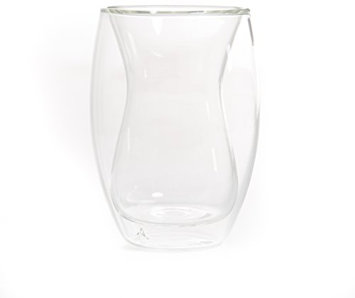 YEM 6 x 180ml doppelwandige Thermo-Gläser, Tee-Glas Set, Kaffee-Gläser, Tee-Tassen, Thermo-Tassen, Doppelwandgläser, Chai-Ci