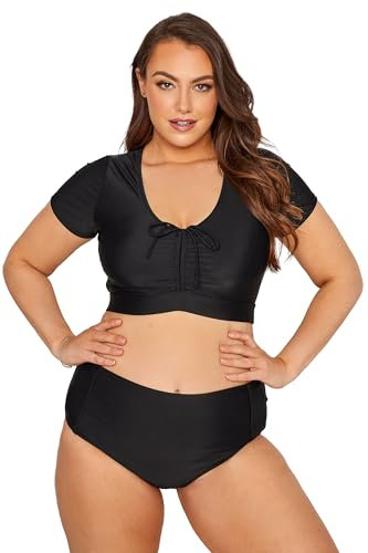 Yours Curve Tummy Control Bikini Brief - Women's - Plus Size Curve Black