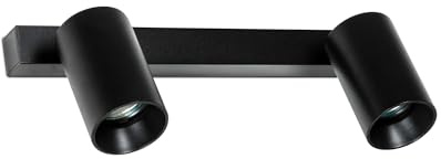 Faro Barcelona 43743 - STAN 2L Wand-/Deckenleuchte schwarz