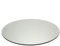 Floralcraft 20cm Round Mirror Plate with Bevelled Edge for Wedding Table Centerpiece (Pack of 1)