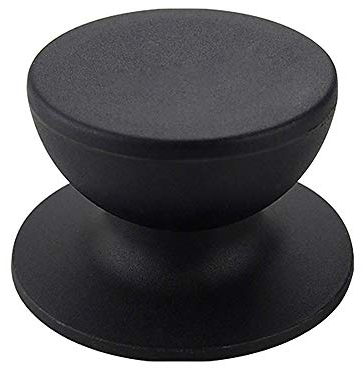 T&F Bouton de couvercle en bakélite, remplacement universel pour couvercle de cuisine, noir