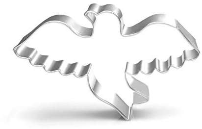 WJSYSHOP Ausstechform Friedenstaube, Vogelform