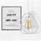DC VOLTAGE White Metal Industrial Cage Light Wire Geometric Ceiling Light Shade, Rust-Proof Indoor Lamp for Home Office Cafe Hotel Restaurant - Easy Installation - Durable and Temperature-Resistant