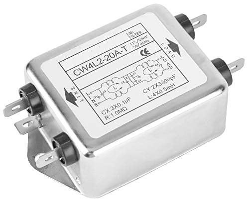 Filtri Di Rete Elettrica, Filtro Di Potenza, Terminale Del Filtro Per Linea Di Alimentazione, 115 V/250 V 20 a 50/60 Hz Filtro Per Linea Di Alimentazione Ad Alte Prestazioni,