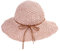 Womens Sun Straw Hat Ladies Foldable Straw Hat Summer Wide Brim Travel Beach Cap Packable UPF50 UV Protection Comfortable Breathable Sun Visor Cap with Bowknot Adjustable Strap for Outdoor Activities