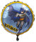 Batman Folienballon Mylar rund (46 cm, 18 Zoll) Original DC Comics