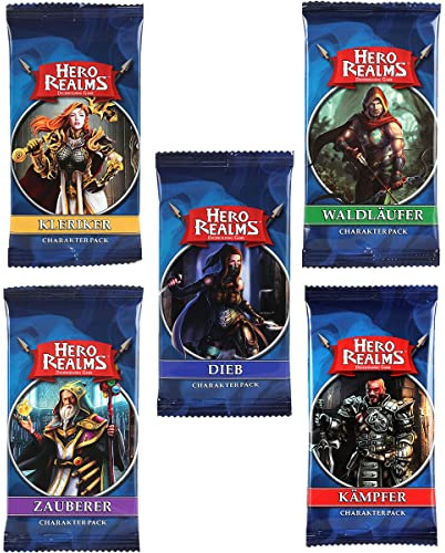 White Wizard Games Hero Realms - 5er Charakter Pack - Vorteilspack (DE)