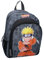 mybagstory - Sac à dos - Naruto - Gris - Enfant - Ecole - Primaire - Maternelle - Garderie - Cartable - garçon - Taille 35 cm - Bretelles réglables - Idée Cadeau