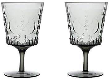 PEKJI Bicchiere da vino a stelo lungo Bicchiere da birra Bicchiere da birra rotondo Bicchiere da cocktail creativo 365 ml/12,3 oz