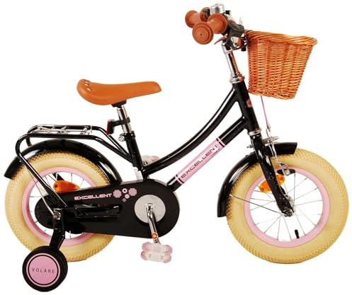 VOLARE Kinderfahrrad Excellent 12 Zoll schwarz