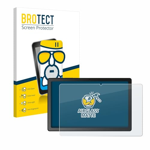 BROTECT Schutzglas für Telekom T Tablet | Entspiegelnder Displayschutz Made in Germany Schutzfolie Glas Matt Anti-Reflex Kratzfest 9H Anti-Fingerprint Einfache Montage