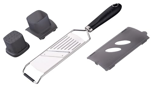 Stanley Rogers Premium Gemüsehobel – Breite Schneidfläche für optimales Hobeln von Gemüse & Mehr – Hochwertige Edelstahlklingen ideal zum Hobeln von Gemüse wie Kartoffeln, Karotten, Gurken & Co