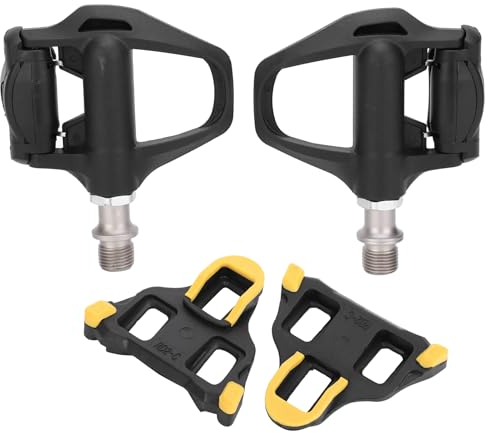 SPD SL Universal-Rennradpedale, Pedale aus Aluminiumlegierung mit Stollen, Selbstsichernde Rennradpedale, Fahrradpedale, Reparaturersatz für Rennrad, Rennrad, Spinbike