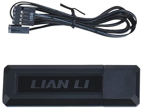 Lian Li L-Wireless Controller schwarz - Funksteuerung für UNI FAN SL Wireless Fan Serie, 2,4 GHz Funksignal, kompatibel mit L-Connect 3, flexible Installation, maximale Anpassung
