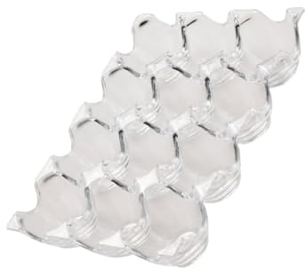 GALPADA Boîte de Rangement pour Œufs Plateau à Œufs en Acrylique 12 Compartiments Organise et Protège Transparent Cuisine et Garde-manger