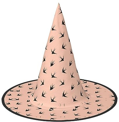Cartoon Vogel Druck Halloween Hut Party Karneval Hut Tänze Cosplay Kostüm Hexen Party Erwachsene