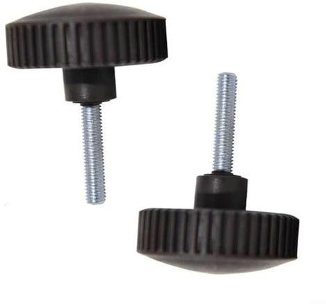 Canopy fixing screws bolt pair made of plastic, designed to attach canopy frames to For Garden swing chairs with secure and long lasting hold