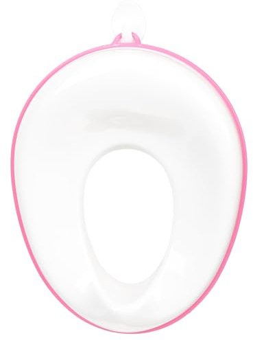 Abaodam Siège de Toilette Confortable et Robuste pour Tout-petits en Pp et Silicone Anneau D'apprentissage Portable pour Entraînement la Propreté et Sorties
