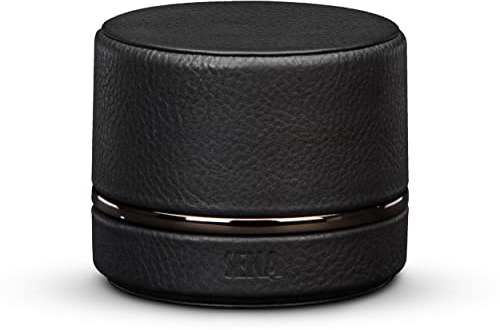 Sena - Leather Watch Travel Charging Case for Apple Watch - Hold 38mm/40mm/42mm/44mm - Black