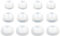 12pcs (TRS-W) 4S / 4M / 4L Replacement Ear Adapters Earbuds Ear Tips Set for Sennheiser IE Series, CX Series, CXC Series, CXL Series, OCX Series, and MM Series In Ear Earphones/Headphones
