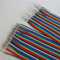 40stk/bund Stecker Stift-Buchse Male-Female männlich zu weiblich 100cm lang 2,54mm Kabel wire Steckbrücke Drahtbrücken jumper cable onhe Gehäuse