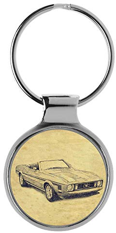KIESENBERG Schlüsselanhänger Geschenke für Mustang Serie 2 Fan A-6446
