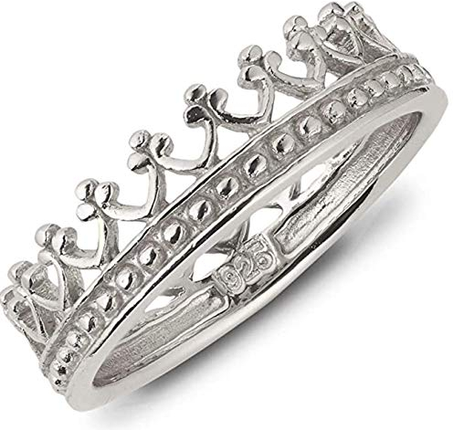 Ring Krone Sterling Silber 925 (52)