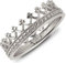 Ring Krone Sterling Silber 925 (52)