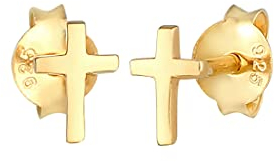Elli Ohrringe Kinder Kreuz Religion Glaube Trend in 925 Sterling Silber