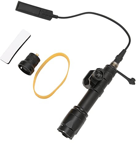 Linterna M600C Airsoft Linterna de arma Linterna de caza LED impermeable con interruptor de cola