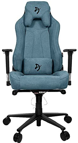 Arozzi Vernazza Gaming-Stuhl, Polsterstoff - blau