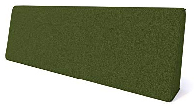 Pillows24 - Palettenkissen - Seitenkissen 60x40x20/10 | Palettenuflage für Palettensofa | Rücken- und Sitzkissen für Europaletten | Palettenmöbel Indoor & Outdoor, UV-beständig | Made in EU | Grün