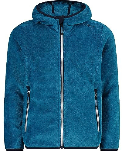 CMP Giacca Kid G con Cappuccio Fisso Unisex - Bambini e Ragazzi, Giada, 176