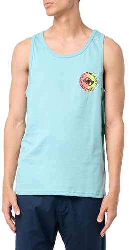 Quiksilver Men's Fade Long Sleeve Tee Shirt, Marine Blue 241, S