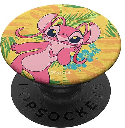 Disney Lilo & Stitch Angel Tropical Hawai’i Beach Vibes PopSockets Adhesive PopGrip
