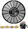 Luftfritteusen-Ersatzteil, Luftfritteuse-Gestell, 7,87 Zoll, runde Luftfritteusen-Grillpfanne, antihaftbeschichtet, spülmaschinenfest, Crisper-Platte, Ersatz für 2qt Air Frier-Zubehör