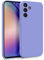 MyGadget Cover per Samsung Galaxy A54 5G - Custodia in Silicone Morbido a Doppio Strato – Case con Protezione Fotocamera & Fodera Interna Antigraffio - Lilla