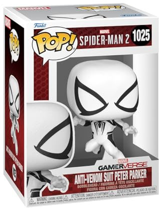 Funko POP! Games: SM2VG - Anti-Venom Peter - Spider-man 2 Video Game - Collectable Vinyl Figure - Gift Idea - Official Merchandise - Toys for Kids & Adults - Video Games Fans