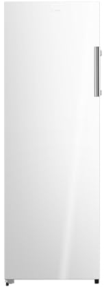 INFINITON Congelador Vertical Una Puerta CV-240L72WEC, E, 172 cm de Altura, 240 Litros, No Frost Total, Puerta Reversible, Iluminación LED interior